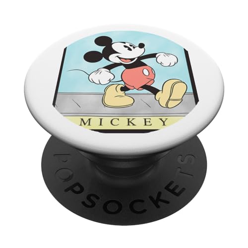 Disney Mickey Mouse On A Stroll PopSockets Stand for Smartphones and Tablets PopSockets Standard PopGrip