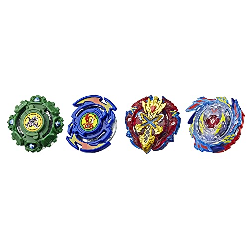 Beyblade Burst Evolution Elite Warrior 4-Pack - 4 Iconic Right-Spin Battling Tops, Game (Amazon Exclusive)