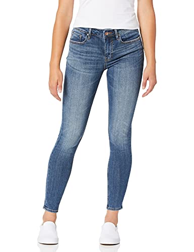 VIGOSS Women's Jagger Classic Fit Skinny Jean, Medium Wash II, 28