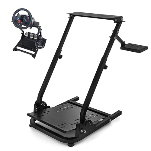 SmarketBuy G920 Racing Wheel Stand Height Adjustable Driving Simulator Cockpit Compatible with Logitech G25, G27, G29, G920 Gaming Cockpit