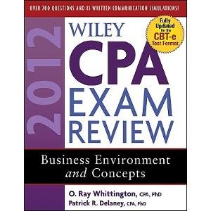 Wiley CPA 2012 BEC Review Book with Yeager 2012 BEC Lecutres and Test Cd
