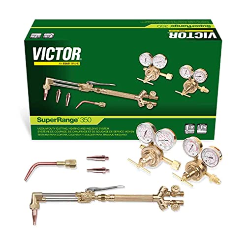 Victor 0384-2696 Super Range 350 with SR350 Regulators Cutting Torch O