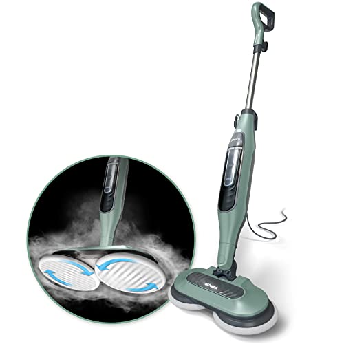 Shark S7000AMZ Steam & Scrub All-in-One Scrubbing and Sanitizing Hard Floor Steam Mop, Pure Water (Renewed)