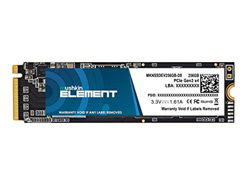 Mushkin SSD Element M.2 256GB PCIe Gen3x4 NVME