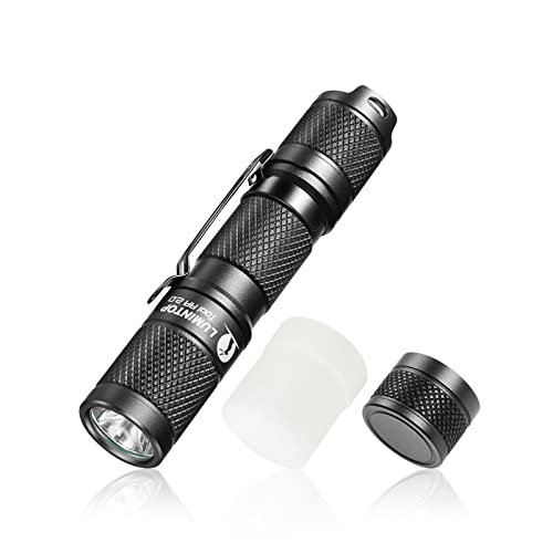 LUMINTOP Pocket-Sized Super Bright Flashlight Set Tool AA 2.0 EDC Flashlight with Magnetic Tail and 920mah Rechargeable Battery, 650 Lumens, 5 Modes with Mode Memory, Waterproof Torch for Camping