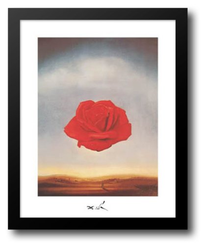 Meditative Rose, c.1958 15x18 Framed Art Print by Dali, Salvador