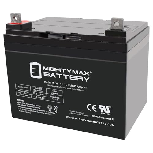 ML35-12 - 12 Volt 35 AH SLA Battery- Mighty Max Battery Brand Product