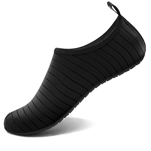 VIFUUR Water Sports Unisex Shoes Black - 9-10 W US / 7.5-8.5 M US (40-41)