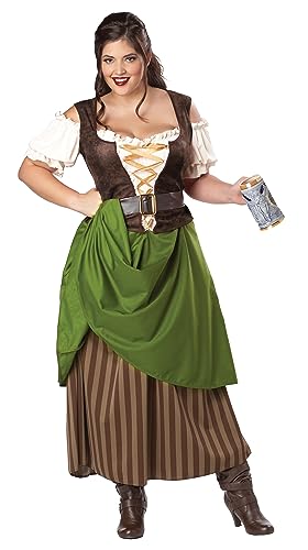 Plus Size Tavern Maiden Costume 2X
