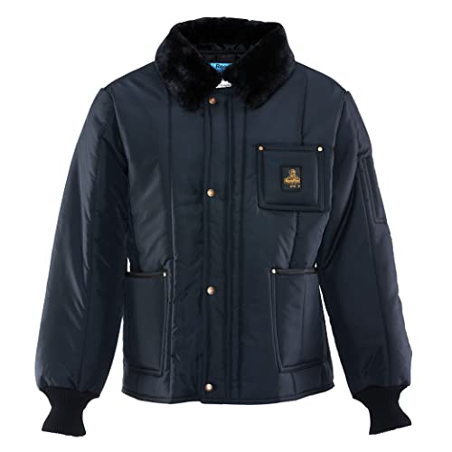 RefrigiWear Men's Iron-Tuff Polar Jacket, Insulated Work Jacket, -50°F Comfort Rating, (Large)