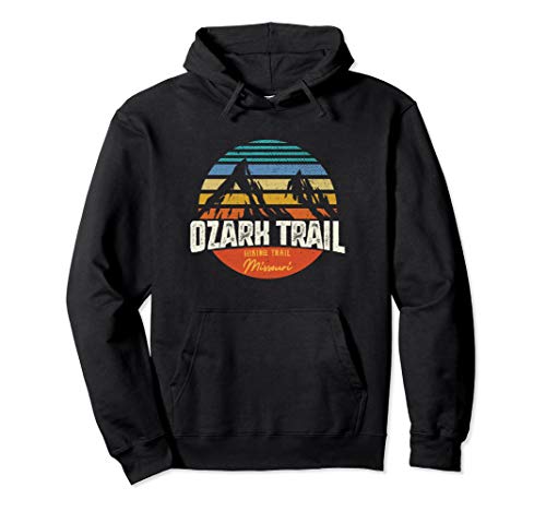 Vintage Ozark Hiking Trail Missouri Pullover Hoodie