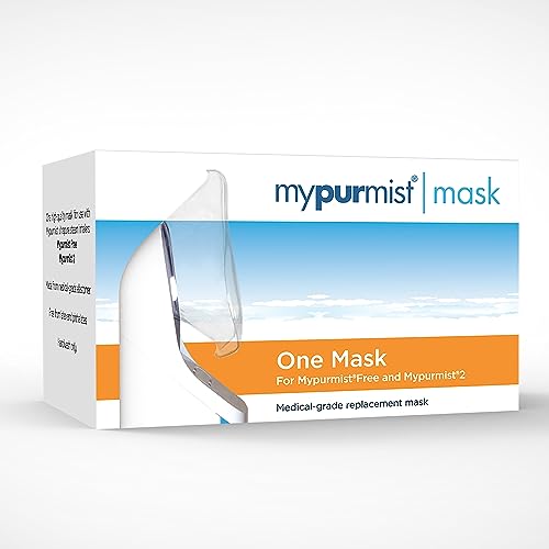 mypurmist Adult Face Mask Accessory, for use Ultrapure Handheld Steam Inhaler and Vaporizer Devices