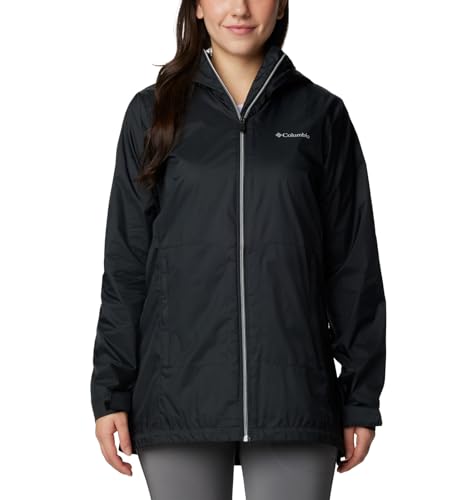 Columbia Women's Switchback Lined Long Jacket, Black, Small