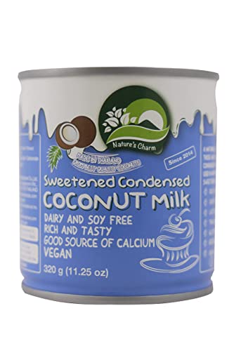 Nature's Charm Sweetned Condensed Coconut Milk, 11.25 Oz. (Pack of 2)
