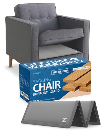 Meliusly Chair Cushion Support for Sagging Seat (17x22) Sagging Chair Support for Sagging Cushions, Seat Chair Cushion Support Board, Chair Cushion Insert Reinforcement, Under Chair Cushion Support