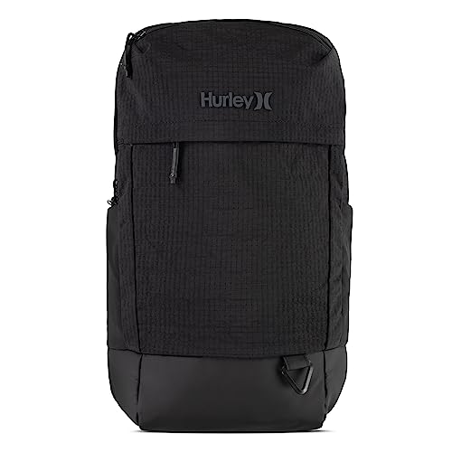 Hurley Mens Classic Backpack, Black, One Size