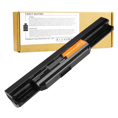 Fancy Buying 87Wh/7800mAh Laptop Battery Replacement for Asus K53 K53E X54C X53S X53 K53S X53E A32-K53 A41-K53 - High Performance 9 Cells