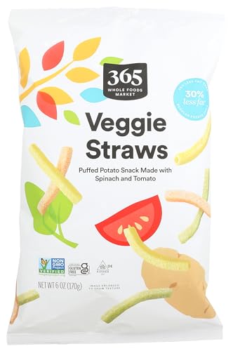365 by Whole Foods Market, Original Veggie Straws, 6 Ounce