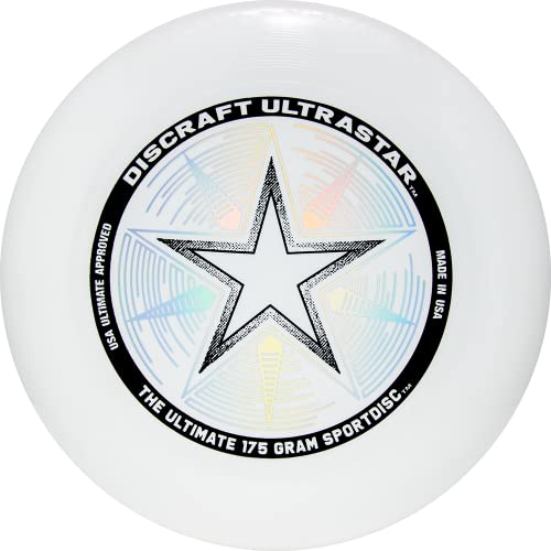 Discraft 175 Gram White Ultrastar Sport Disc