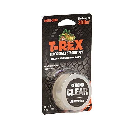 T-Rex Waterproof Mounting Tape, Clear (285338)
