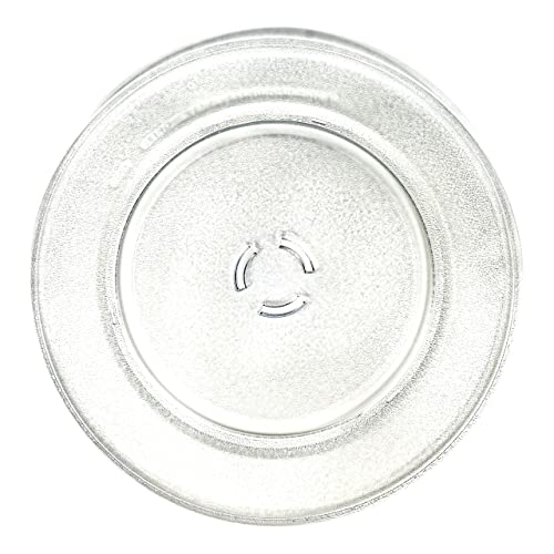 HQRP 15 3/4' Glass Turntable Tray Compatible with Whirlpool 8205676 W11373838 W10818723 461967721091 8205540 4455919 4455915 4375405 4375343 Microwave Oven Cooking Plate 15.75-inch 400mm