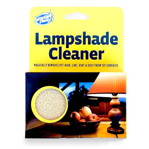 Sparkle Plenty Lampshade Cleaner, Sheer Fabric Cleaner, Delicate Pattern Lamp Shade Cleaner, Non-Washable Cleaning Sponge