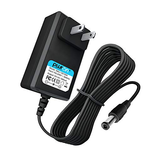 PwrON 12V 1A AC DC Adapter Compatible with for Razor Power Core E90, ePunk, XLR8R, Electric Scream Machine, Kids Ride On Toys, Electric Scooter Power Supply Adapter - 6.6FT Cable