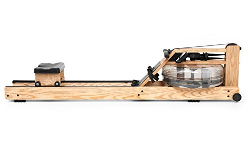 WaterRower Ash Rowing Machine with S4 Monitor | USA Made | Original Handcrafted Erg Machine for Home Use & Gym | Best Warranty