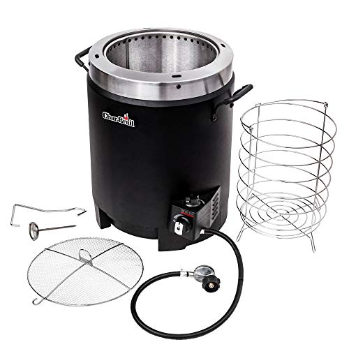Charbroil The Big Easy TRU-Infrared Cooking Technology Propane Gas Stainless Steel Oil-Less Turkey Fryer - 17102065