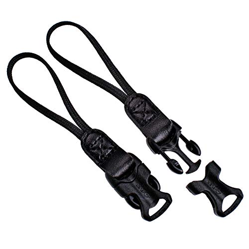 VKO Camera Strap Quick Release QD Loops Connector for DSLR SLR Cameras Neck Shoulder Strap Binoculars Adapter Connect Connectio(Medium Thick Rope)
