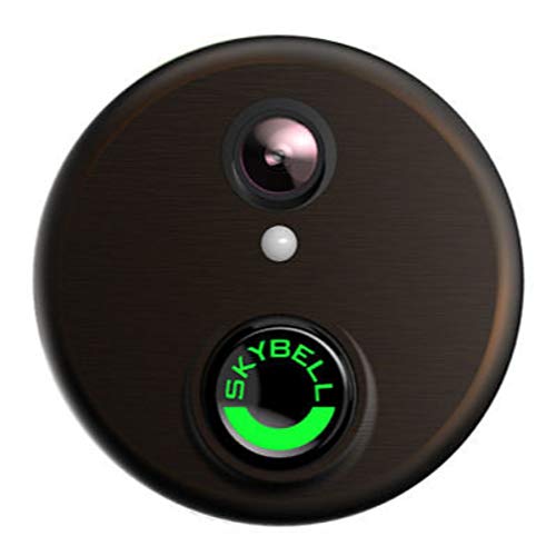 Skybell HD WiFi Doorbell Camera 1080p Color Night Vision Bronze