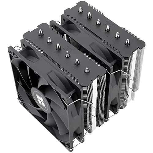 Thermalright Peerless Assassin 120 SE CPU Cooler, 6 Heat Pipes AGHP Technology, Dual 120mm PWM Fans, 1550RPM Speed, for AMD:AM4 AM5/Intel LGA 1700/1150/1151/1200,PC Cooler