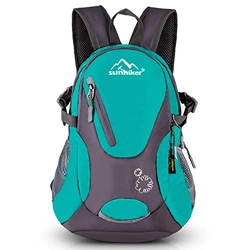 sunhiker Small Cycling Hiking Backpack Water Resistant Travel Backpack Lightweight Daypack M0714 (Aqua Green)