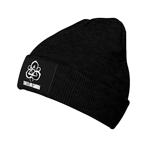 Lanecherbert Coheed Rock and Cambria Knit Hat Beanie Winter Cap Outdoor Hat Unisex Fashion Hat Black