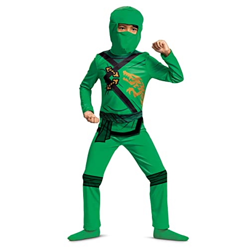 Recycled Blend Lloyd Costume, Official LEGO Ninjago Costume, Kids Size (7-8)