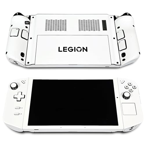 Legion Go Skin, White Edition, Full Wrapping Matte Vinyl Skin for Legion Go (Designed by POP SKIN)