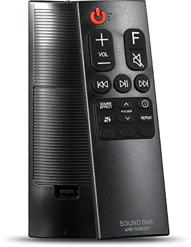 AKB75595331 Remote Control for LG Sound Bar Remote Control Replacement