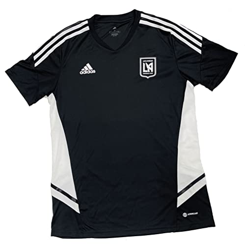 adidas LAFC Condivo 22 Training Jersey (Medium) Black, White