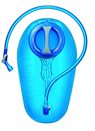 CamelBak Crux 2-Liter Water Reservoir - Hydration Bladder - Faster Water Flow Rate - Leak-Proof Water Bladder - Ergonomic Shape - Big Bite Valve - BPA-Free - 70oz, Blue