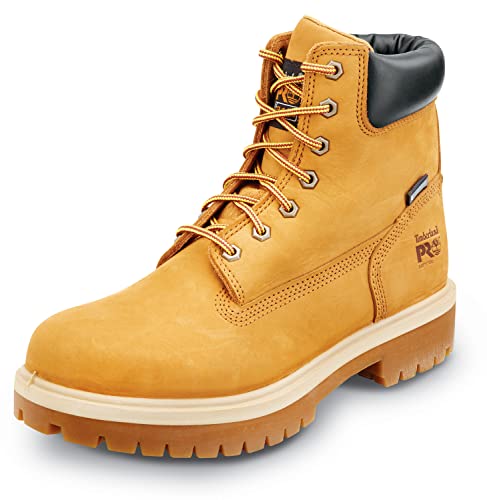 Timberland PRO 6IN Direct Attach Men's, Wheat, Soft Toe, MaxTRAX Slip Resistant, WP/Insulated Boot (13.0 M)