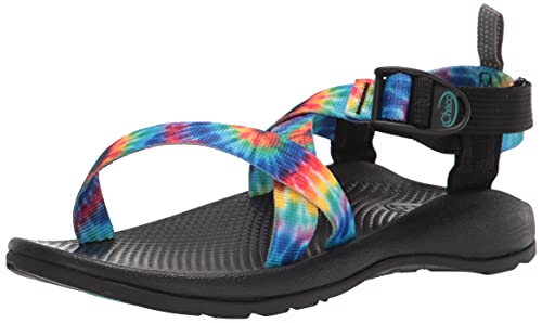 Chaco Z1 Ecotread Sandal, Tie Dye, 3 US Unisex Big Kid