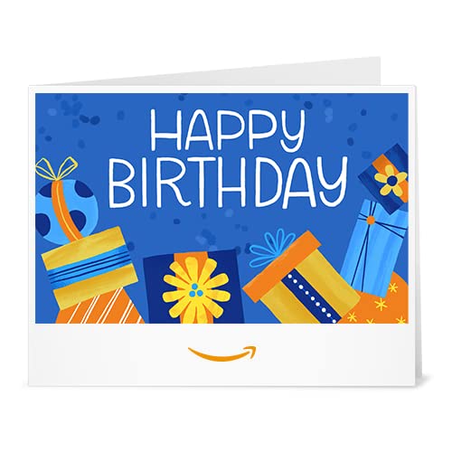 Amazon Gift Card - Print - Happy Birthday Presents Print-at-Home