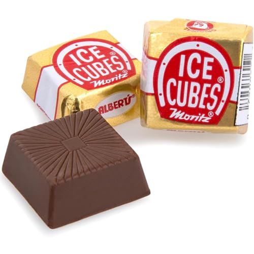 Alberts Ice Cubes, Chocolate Flavor Confection, 0.4 oz - Palatize Pack of 25