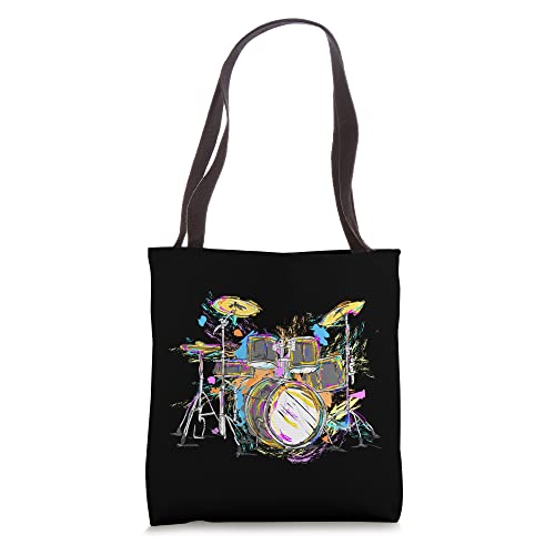 Abstract art drums musician music band throne noose Tote Bag