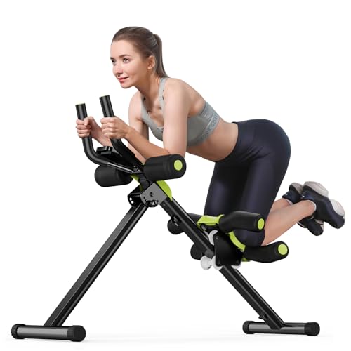 VISLIM Ab Workout Equipment, Ab Machine for Home Gym Fitness, Ab Trainer Exercise Equipment for Abdominal Exercise and Strength Training