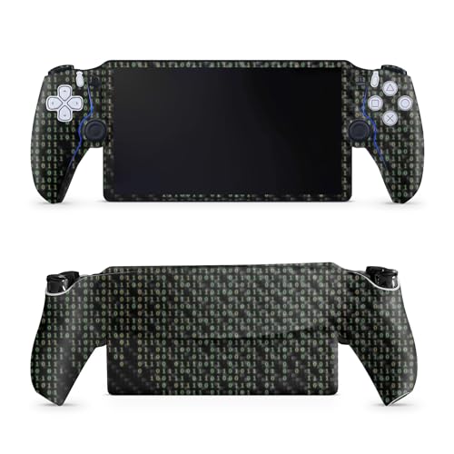 Carbon Fiber Gaming Skin Compatible with PS5 Portal Remote Player - Red Pill - Premium 3M Vinyl Protective Wrap Decal Cover - Easy to Apply | Crafted in The USA by MightySkins