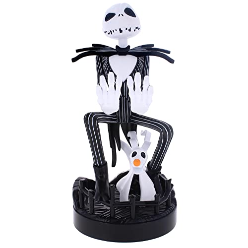 Exquisite Gaming Cable Guys: Disney/NBX Jack Skellington Phone Stand & Controller Holder - Officially Licenced Figure Medium