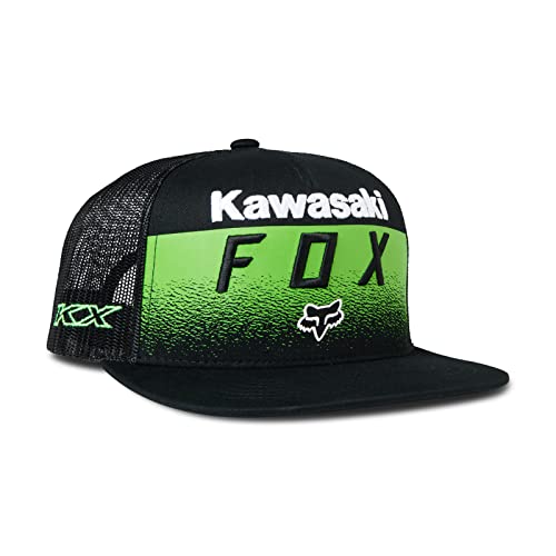 Fox Racing Men's Standard Fox X KAWI Snapback HAT, Black, OS