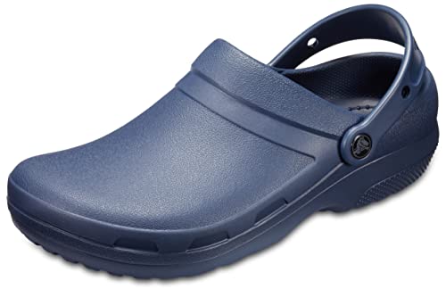 Crocs unisex adult Men's and Women's Specialist Ii | Work Shoes Clog, Navy 1, 11 Women 9 Men US