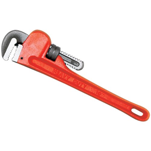 Performance Tool W1133-10B Heavy-Duty Adjustable Straight Pipe Wrench, 10-inch